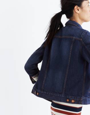 the jean jacket in briarwood wash