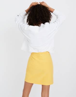 yellow champion skirt