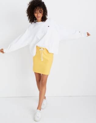 yellow champion skirt