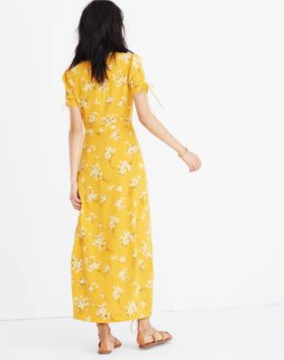 madewell yellow dress