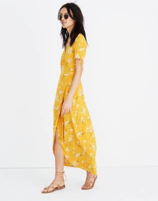 madewell silk dress