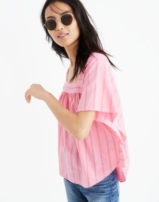 Butterfly Top In Cecilia Stripe