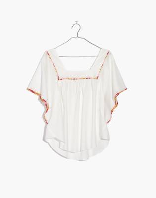 Women S Pom Pom Butterfly Top Madewell