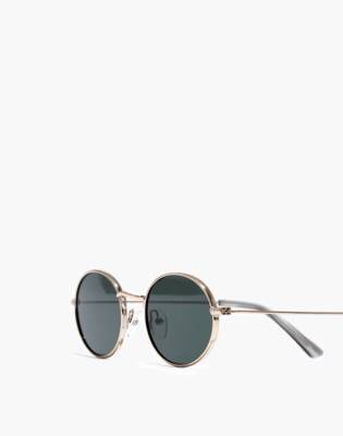 Wire-Rimmed Sunglasses