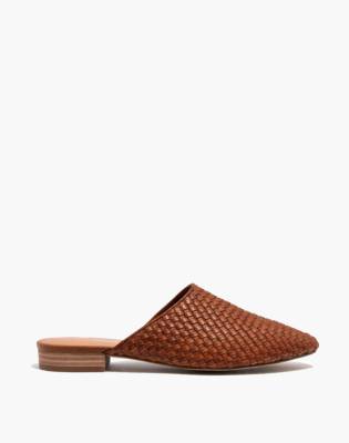 madewell cassidy woven mule