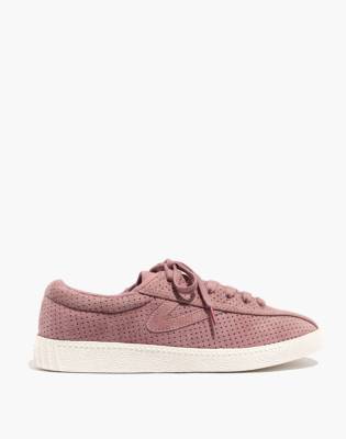 tretorn bold perforated platform sneaker