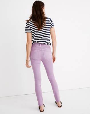 madewell garment dyed jeans