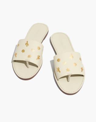 madewell boardwalk post slide sandal