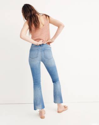 Cali Demi-Boot Jeans in Bronson Wash: Button-Front Edition