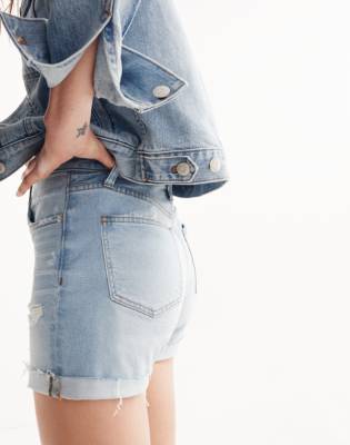 madewell high waisted shorts