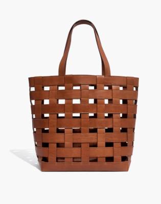 basket weave tote bags