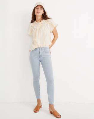 madewell striped jeans