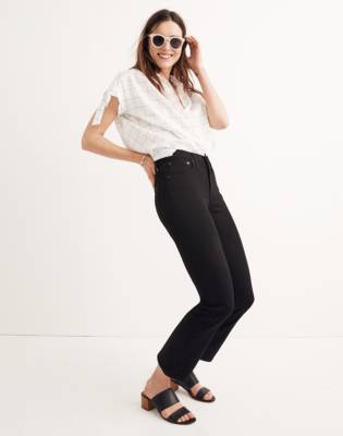 madewell jeans black