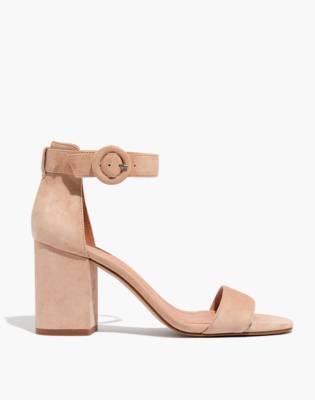 madewell block heel sandal