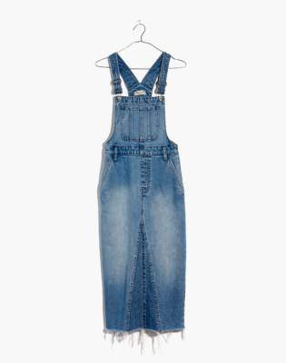 denim overall jumper