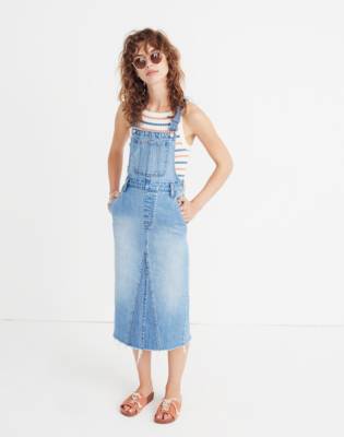 denim overall jumper