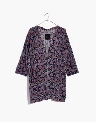 madewell short robe jacket