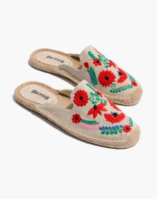 soludos ibiza embroidered sneakers