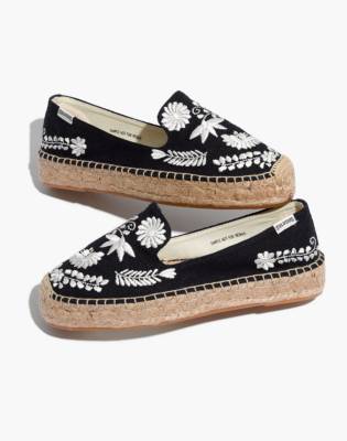 soludos ibiza embroidered sneakers