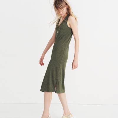 madewell jersey tank dress