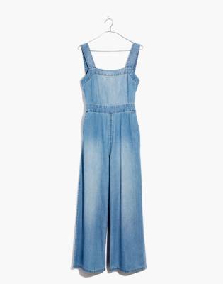 madewell navy jumpsuit