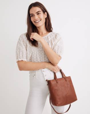 madewell leather purse