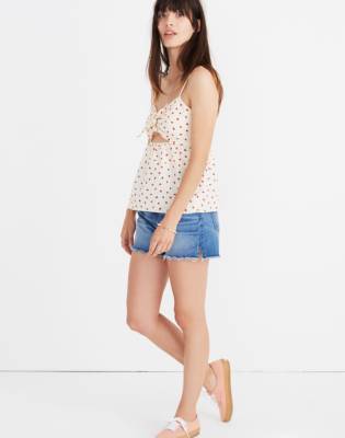 madewell strawberry shorts