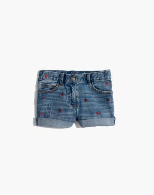 madewell strawberry shorts