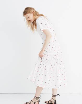 madewell strawberry dress