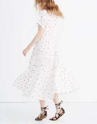 madewell strawberry dress