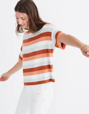 madewell striped sweater