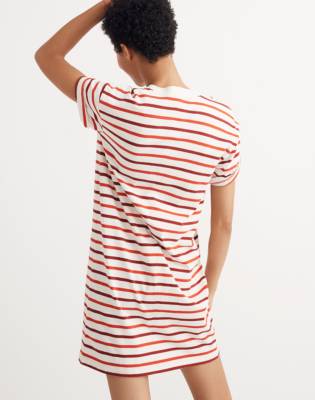 madewell pocket tee dress