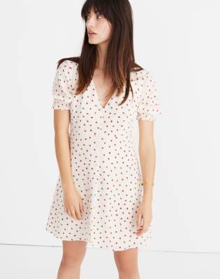 strawberry dress womens