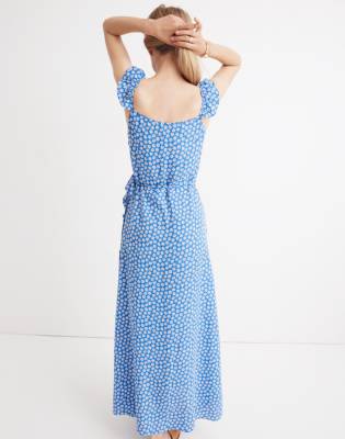 madewell daisy wrap dress