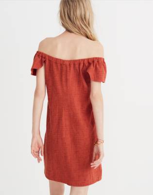 madewell red dress