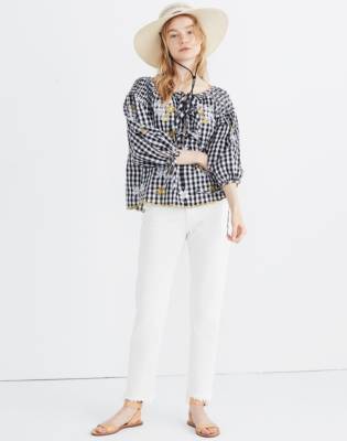 innika choo gingham top