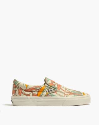vans california floral slip on