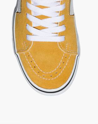 ochre suede vans