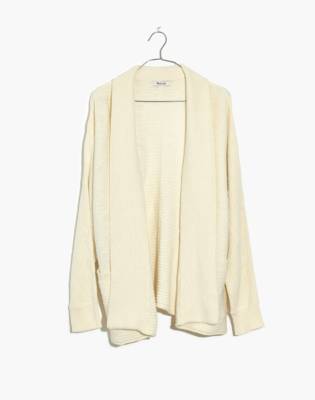 madewell cotton cardigan