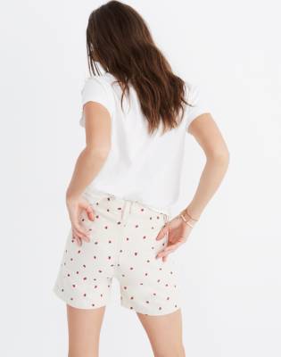 madewell strawberry shorts