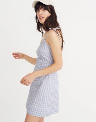 madewell gingham jumpsuit