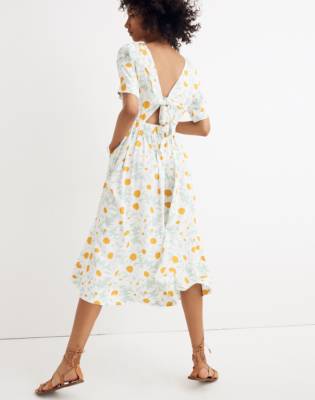 madewell daisy wrap dress