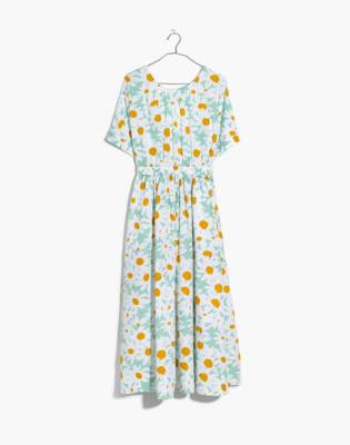 daisy overall dress
