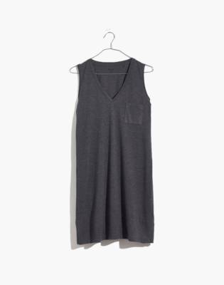 madewell v neck tank dress