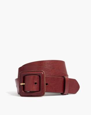 madewell leather belt