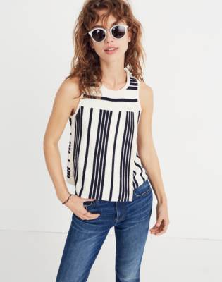 madewell sweater tank