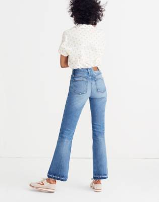 madewell drop hem jeans
