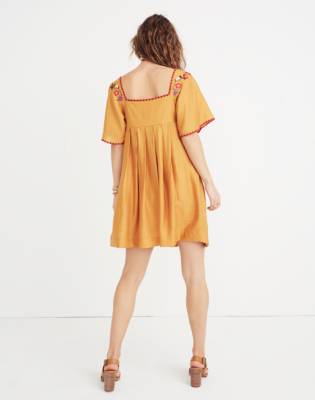 madewell yellow dress