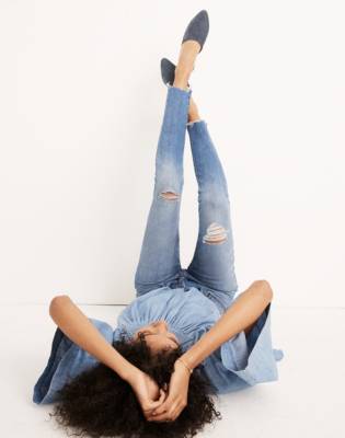 madewell ripped jeans