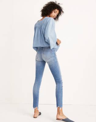 madewell light wash jeans